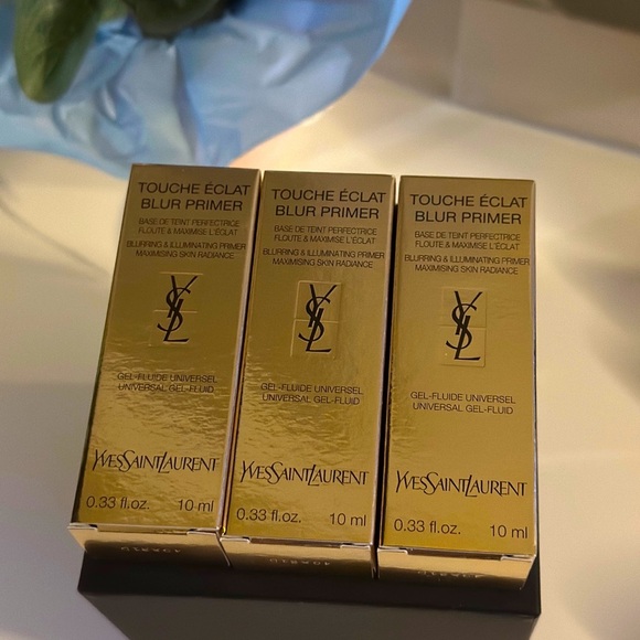 NEW 3 x Yves Saint Laurent Touche Éclat Blur Primer 10ML - Picture 2 of 5
